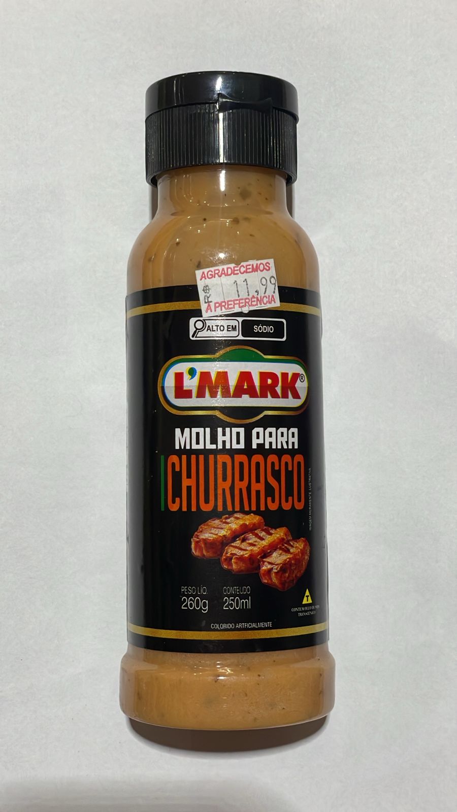MOLHO PARA CHURRASCO LMARK 250G