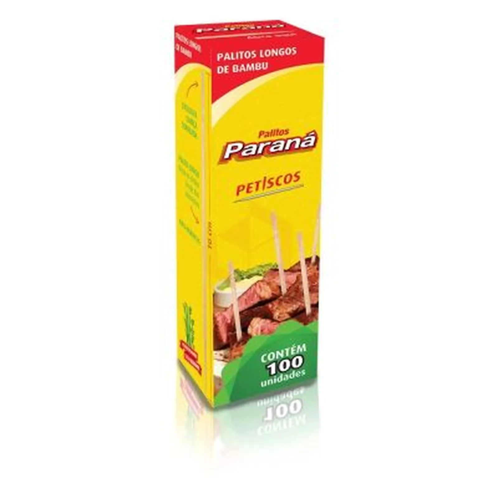 PALITO DE DENTE DE BAMBU 100UN