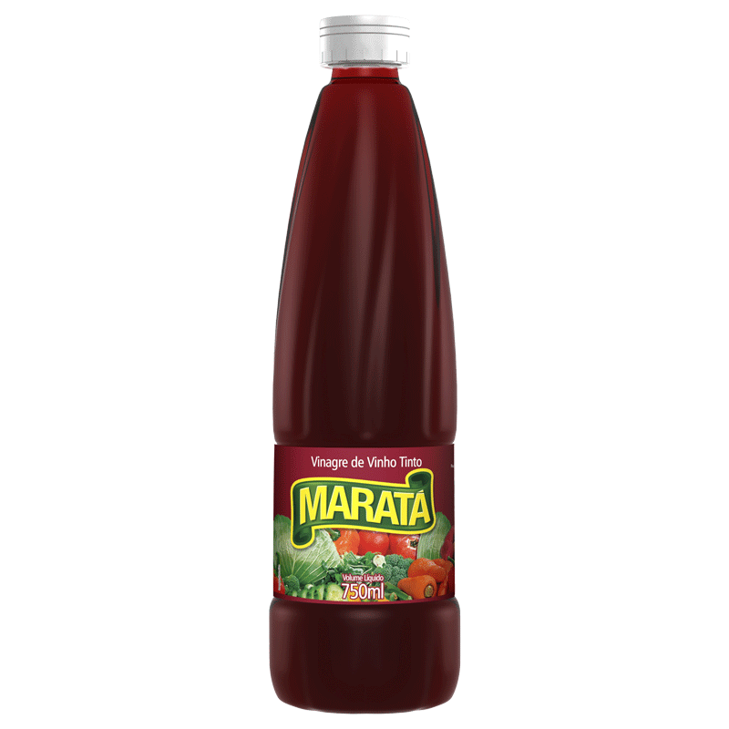 Foto 2 de VINAGRE DE VINHO TINTO MARATA 750ML