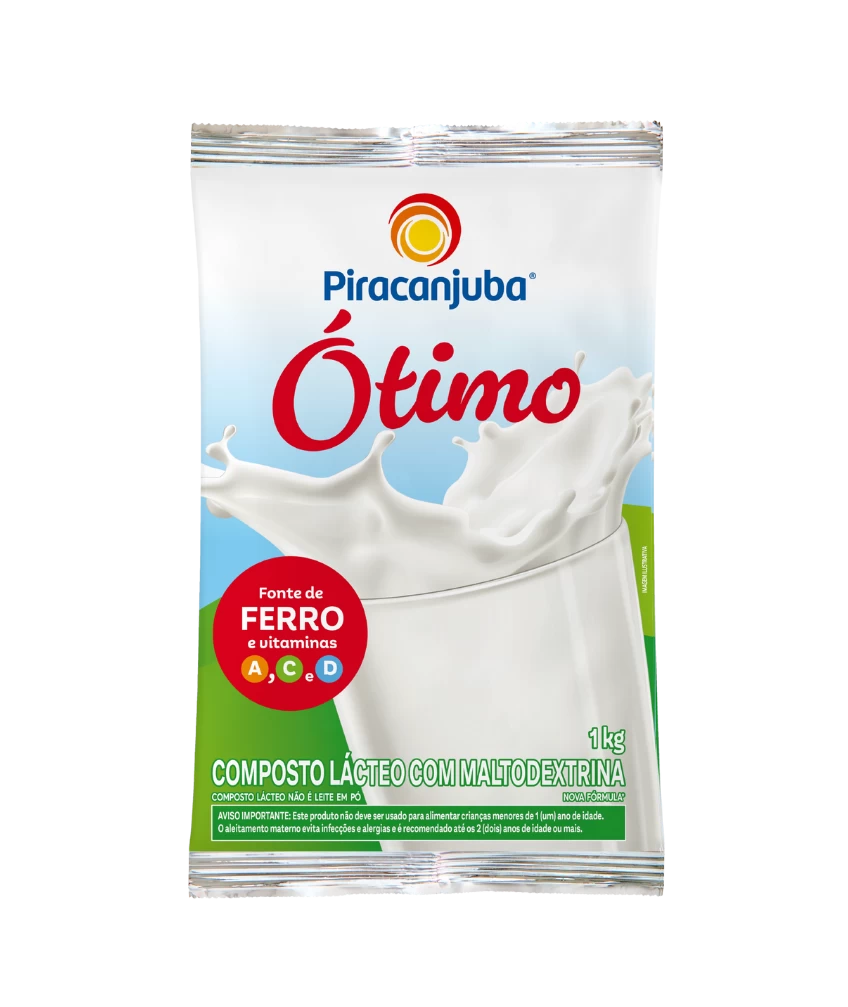 Foto 2 de COMPOSTO LACTEO OTIMO PIRACANJUBA 1KG